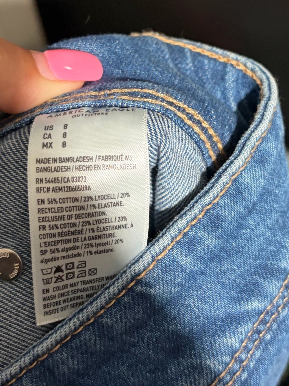 American eagle low rise a line mini skirt - Picture 4 of 5